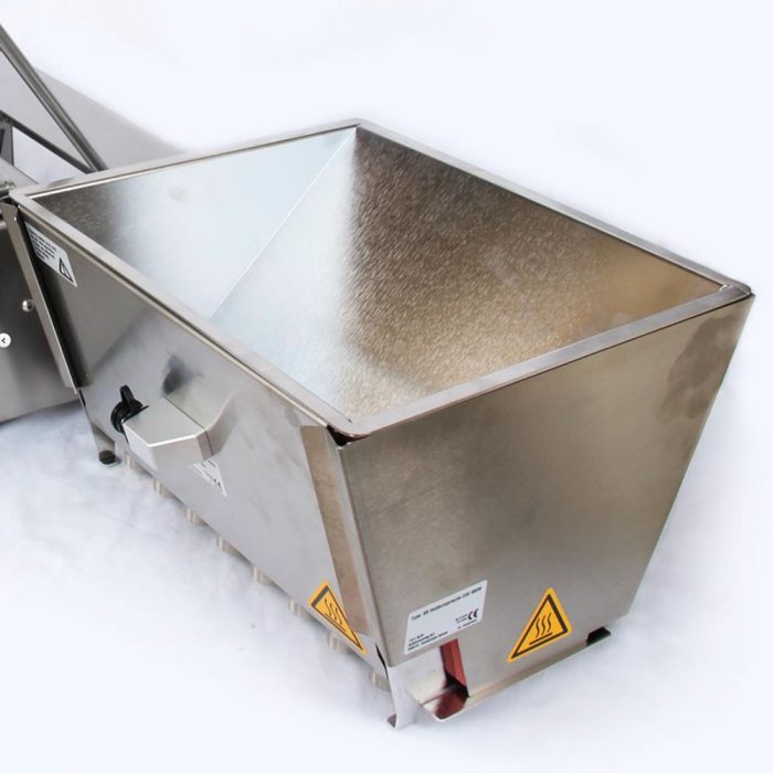 Heating panels kit for universal depositor in use