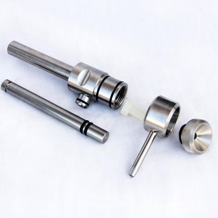 Piston for universal depositor