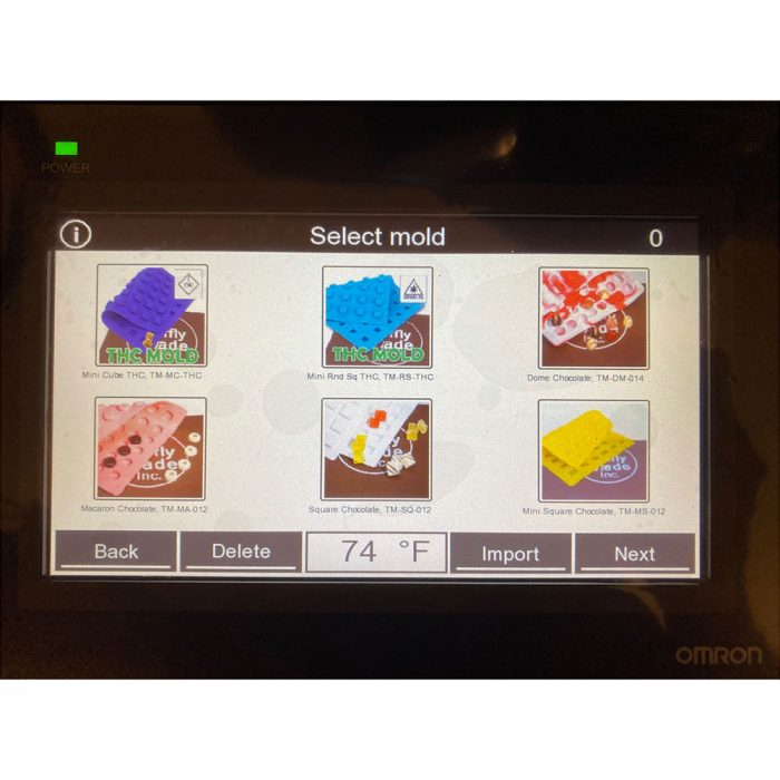 Touchscreen control unit