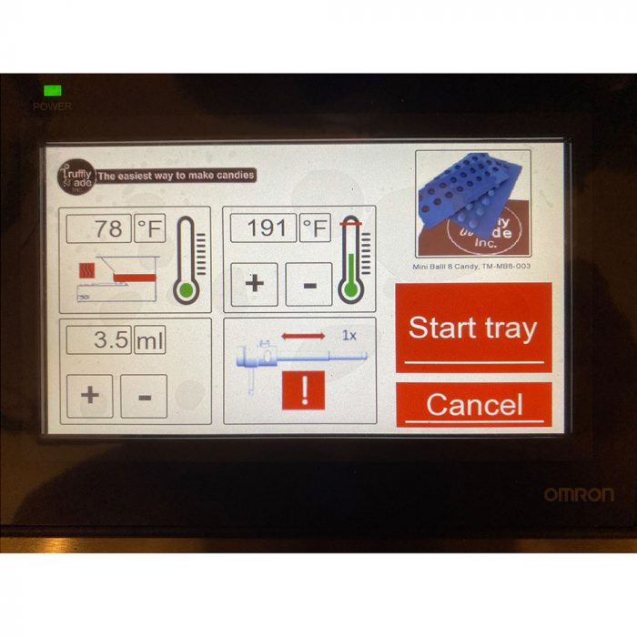 Touchscreen control unit