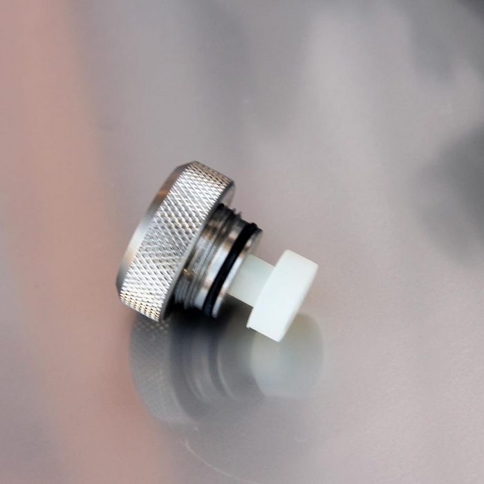 Valve stopper in use